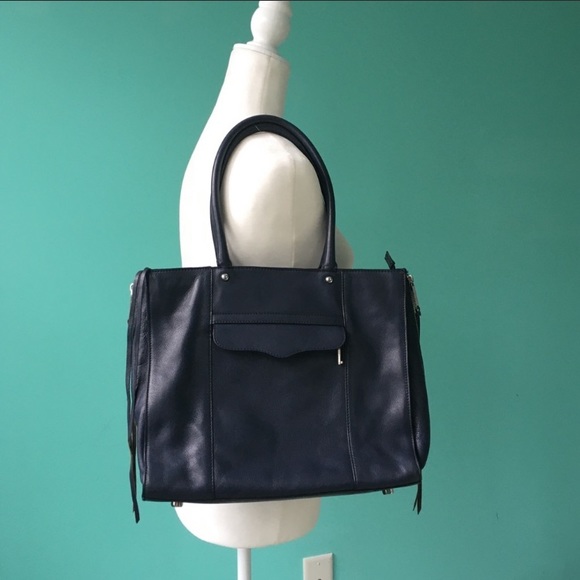 Rebecca Minkoff Handbags - Rebecca Minkoff Navy Large M.A.B.